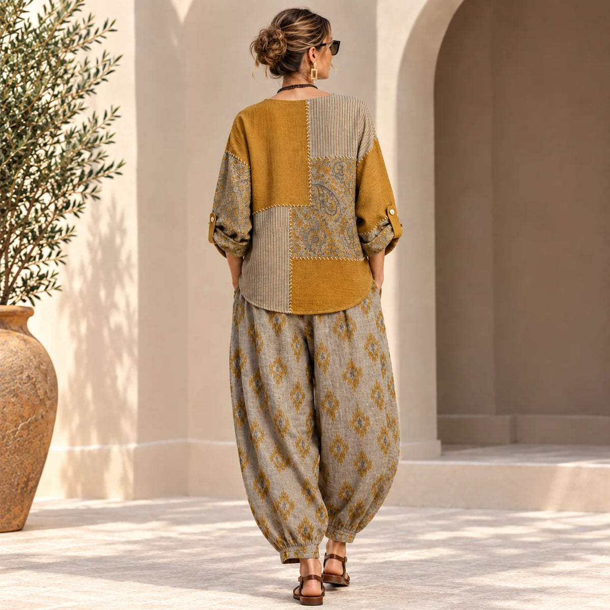 Ensemble Femme Tendance – Coupe Fluide Élégante